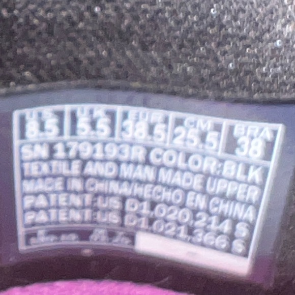 Skechers Hands Free Swift Fit Women's Black and Pink Athletic Shoes - Picture 5 of 5